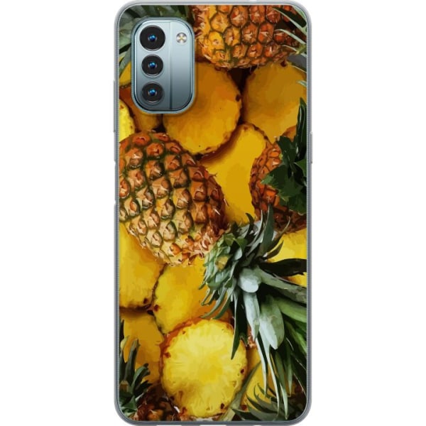 Nokia G11 Genomskinligt Skal Tropisk Frukt