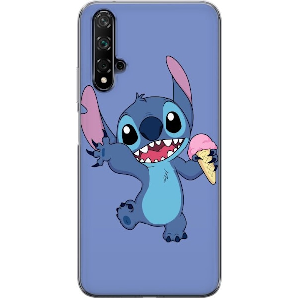 Huawei nova 5T Genomskinligt Skal Stitch