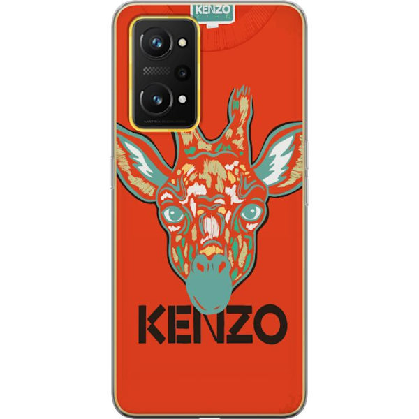 Realme GT Neo 3T Läpinäkyvä kuori Kenzo