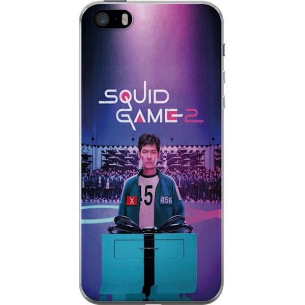 Apple iPhone 5s Gennemsigtig cover Squid Game 2 - 456