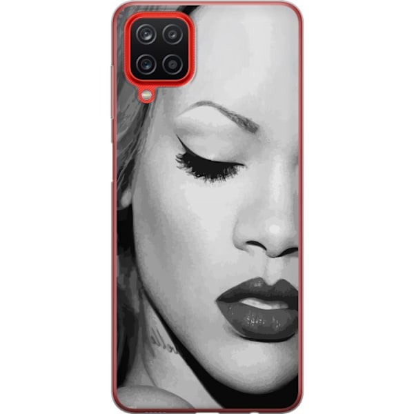 Samsung Galaxy A12 Gjennomsiktig deksel Rihanna – Aesthetic