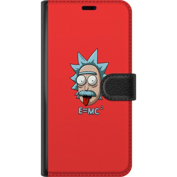 Motorola Moto G85 Lommeboketui E=MC2 Rick and Morty