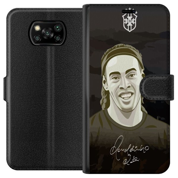 Xiaomi Poco X3 NFC Plånboksfodral Ronaldinho