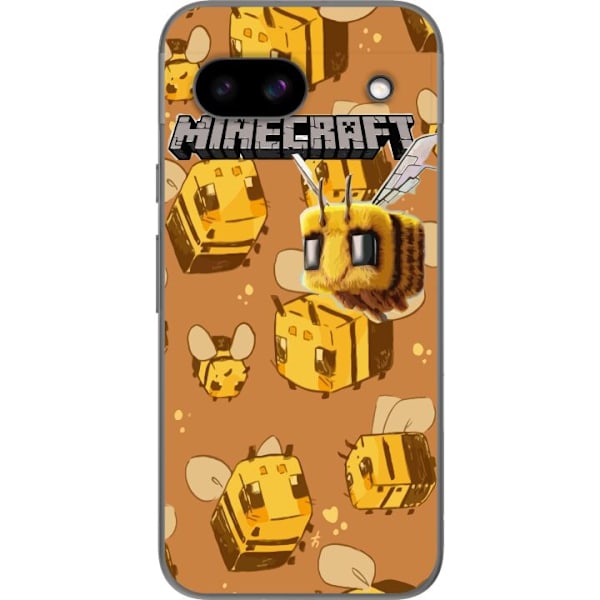 Google Pixel 8a Genomskinligt Skal Minecraft Bi