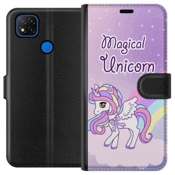 Xiaomi Redmi 9C Plånboksfodral UNICORN