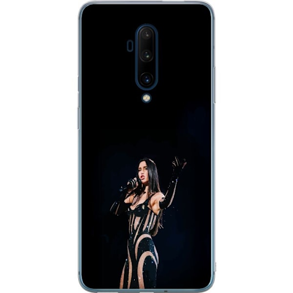 OnePlus 7T Pro Genomskinligt Skal Dua Lipa – Pop Star Aesthetic