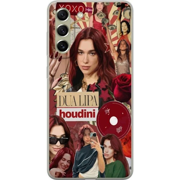 Samsung Galaxy S21 FE 5G Läpinäkyvä kuori Dua Lipa – Fashion & Style Edit