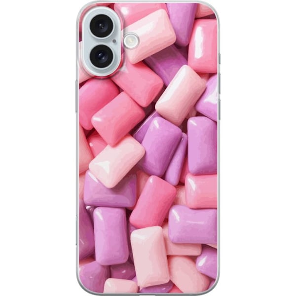 Apple iPhone 16 Plus Gennemsigtig cover Tyggegummi