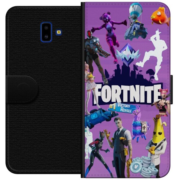 Samsung Galaxy J6+ Tegnebogsetui Fortnite