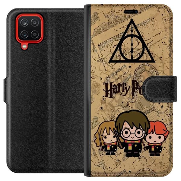 Kompatibel Tegnebogsetui til Samsung Galaxy A12 Harry Potter