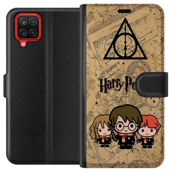 Samsung Galaxy A12 Tegnebogsetui Harry Potter