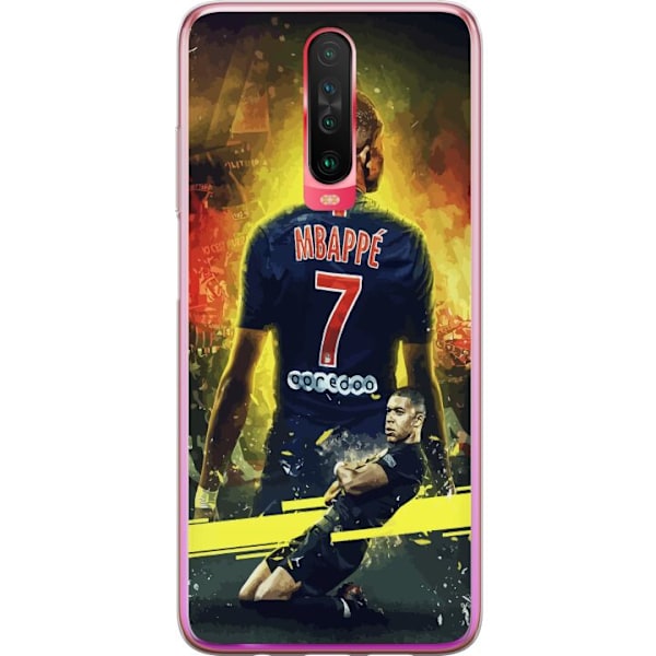 Xiaomi Redmi K30 Läpinäkyvä kuori Kylian Mbappé