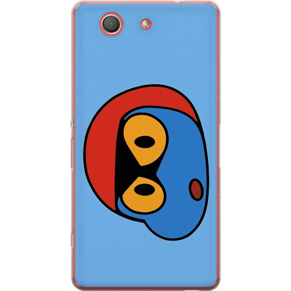 Sony Xperia Z3 Compact Läpinäkyvä kuori Bold Bot Head