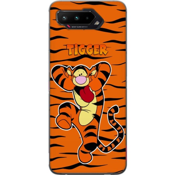 Asus ROG Phone 5 Gennemsigtig cover Tiger