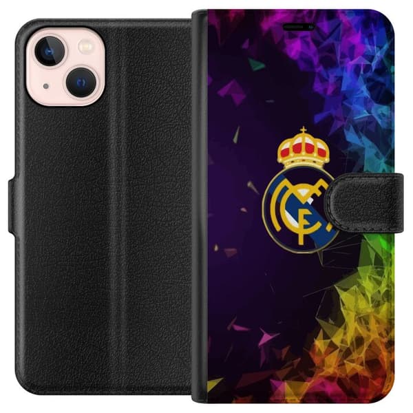 Kompatibelt Plånboksfodral till Apple iPhone 13 mini Real Madrid
