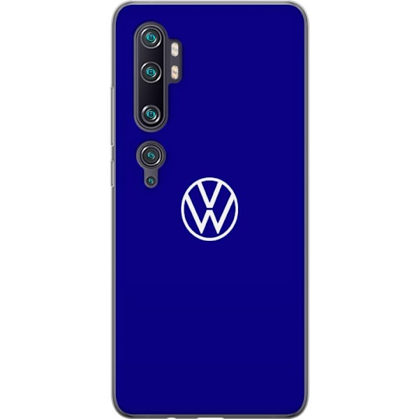 Xiaomi Mi Note 10 Pro Gennemsigtig cover Volkswagen