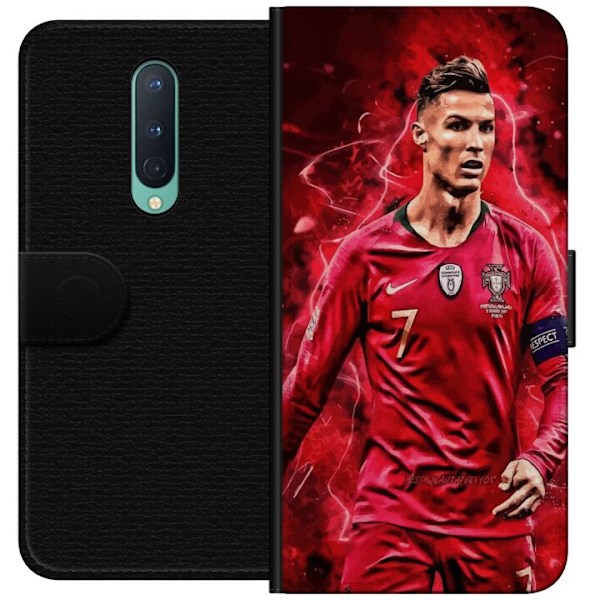 OnePlus 8 Plånboksfodral Ronaldo Skills – CR7 Design för Äkta Supporters