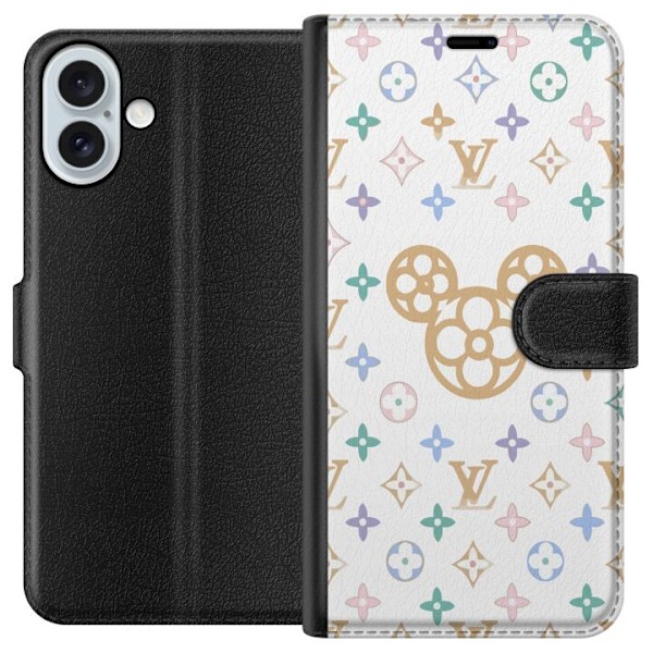 Apple iPhone 16 Plus Tegnebogsetui Mickey Mouse