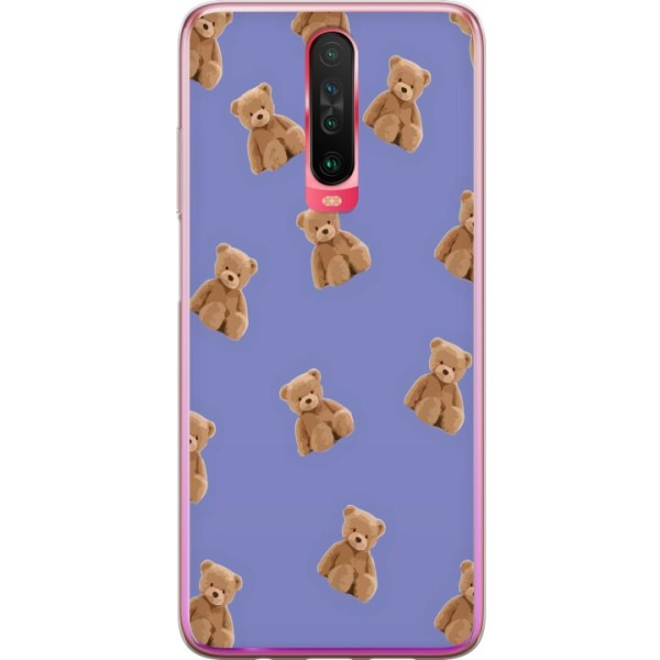 Xiaomi Redmi K30 Gennemsigtig cover Flyvende bjørne