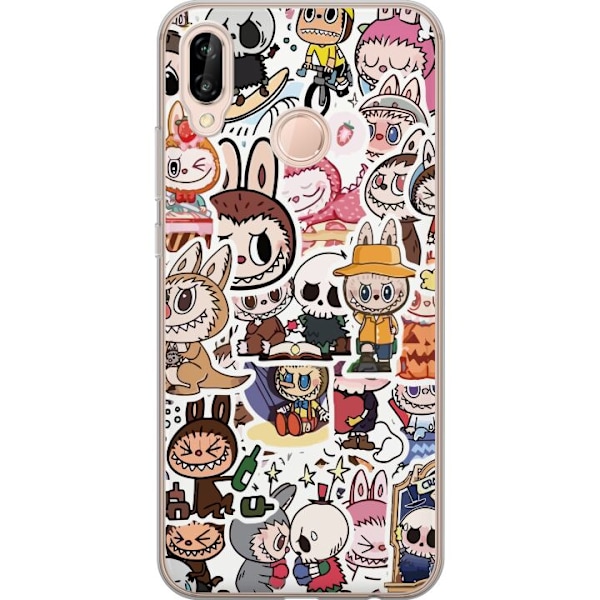 Huawei P20 lite Läpinäkyvä kuori Labubu All-Stars – POP M