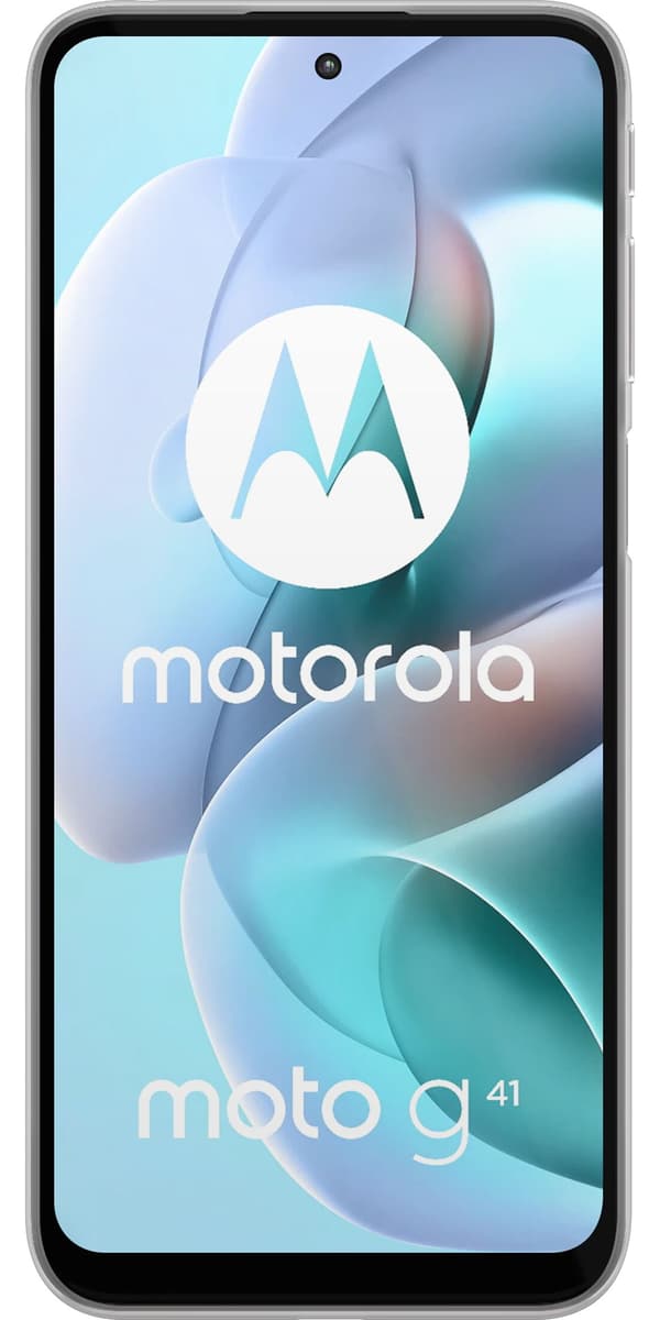 Kompatibelt Mobildeksel til Motorola Moto G41 Sølvskip - Grått motiv med alien i sølvfarget romskip. grå