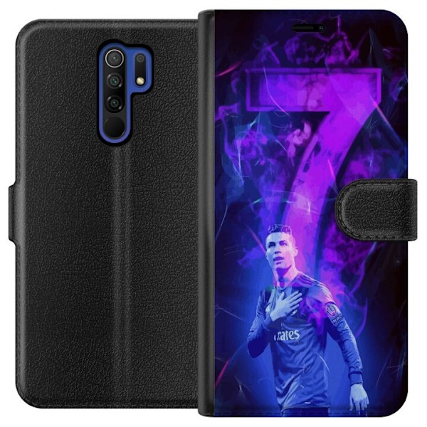 Xiaomi Redmi 9 Lompakkokotelo Ronaldo 7