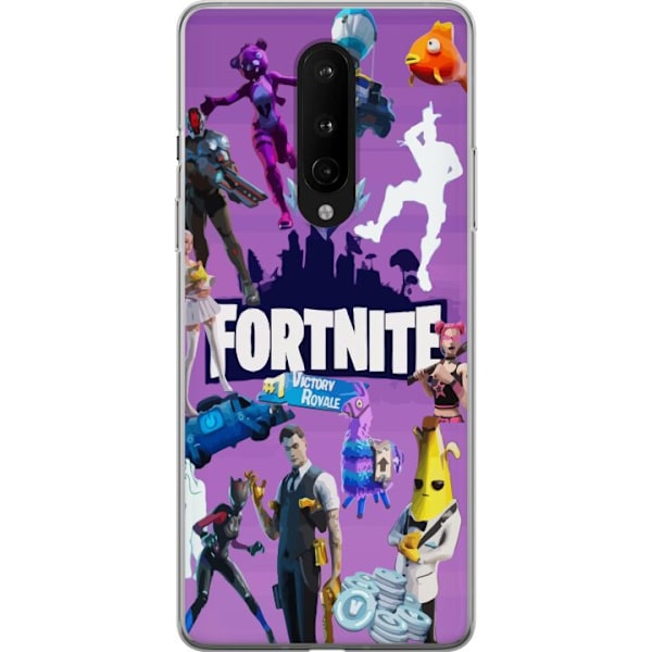 OnePlus 8 Gjennomsiktig deksel Fortnite