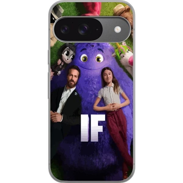 Google Pixel 9 Pro Läpinäkyvä kuori IF: Låtsaskompisar