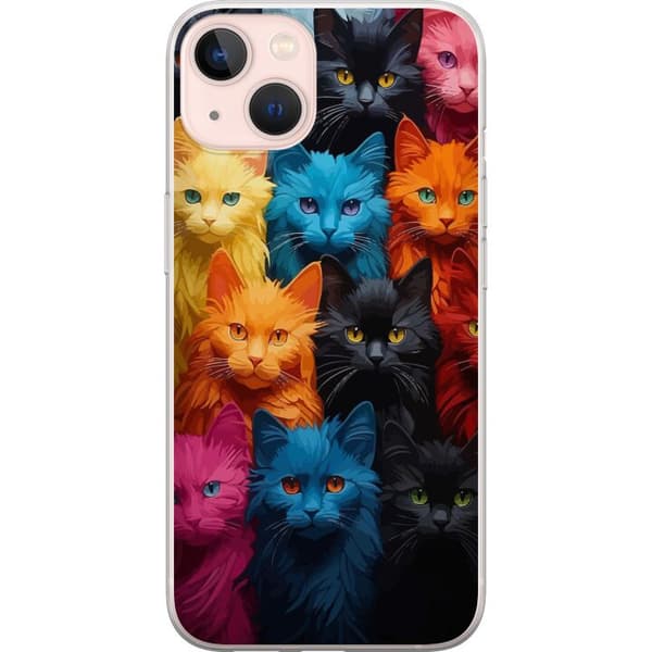 Yhteensopiva Puhelinkuori Apple iPhone 13 Kissoja