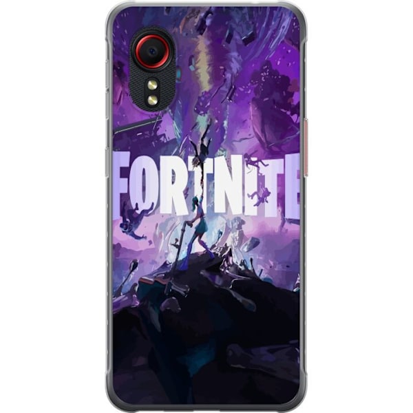 Samsung Galaxy Xcover 5 Läpinäkyvä kuori Fortnite