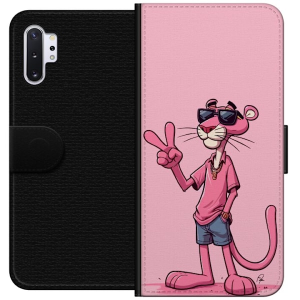 Samsung Galaxy Note10+ Lommeboketui Pink Panter Peace