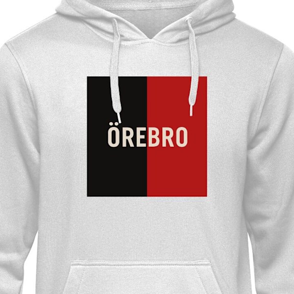 Hoodie för Vuxen | Bekväm Huvtröja Örebro – Hockey grå L