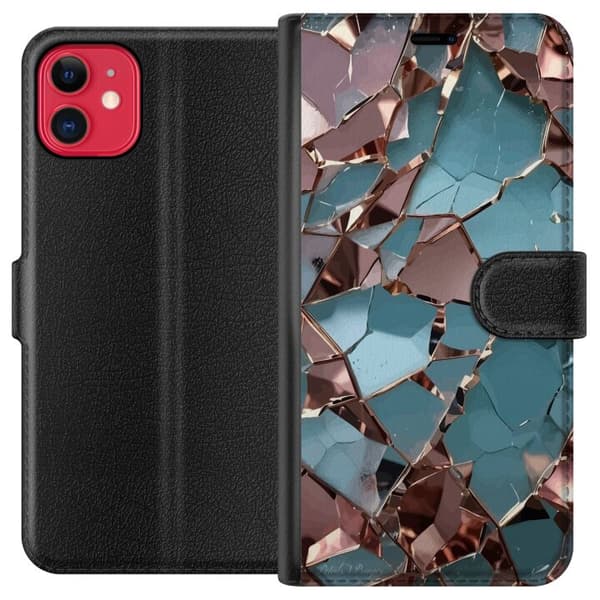 Kompatibel Tegnebogsetui til Apple iPhone 11 Marmorelegance
