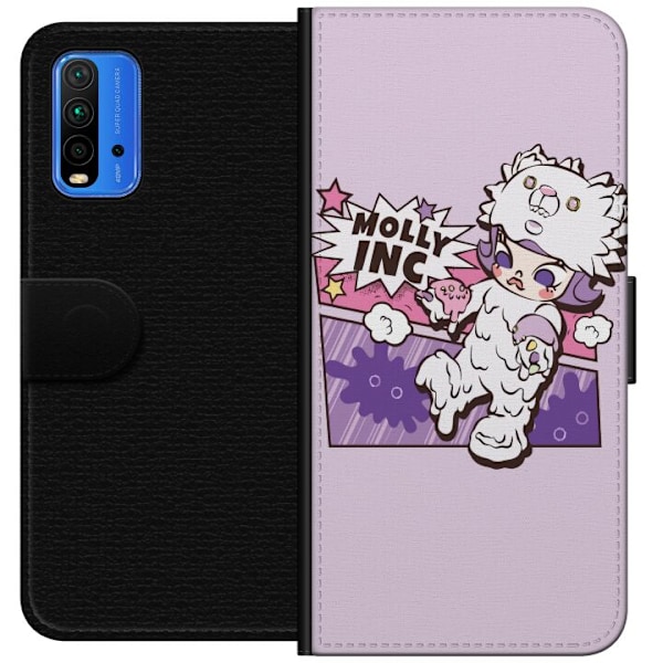 Xiaomi Redmi Note 9 4G Lommeboketui POP MART Molly