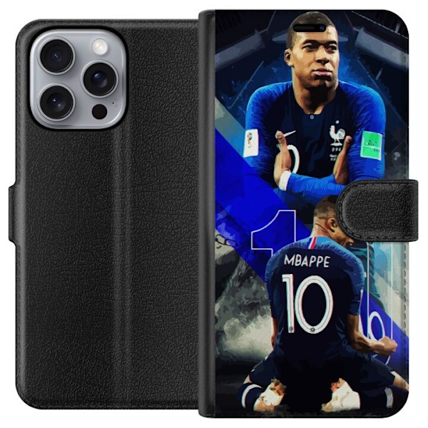 Apple iPhone 16 Pro Max Plånboksfodral Kylian Mbappé