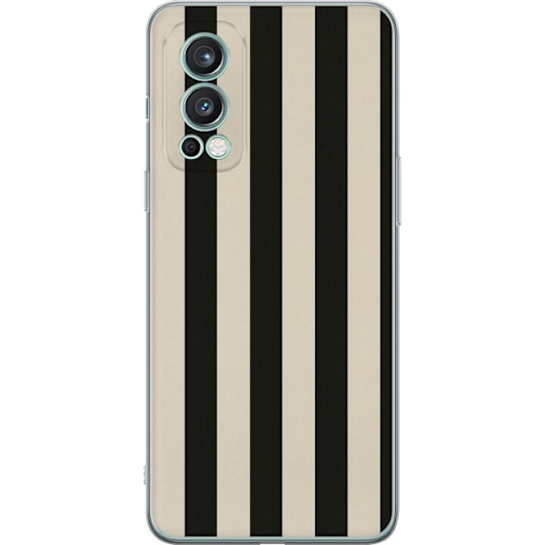 OnePlus Nord 2 5G Gennemsigtig cover Linje Flow