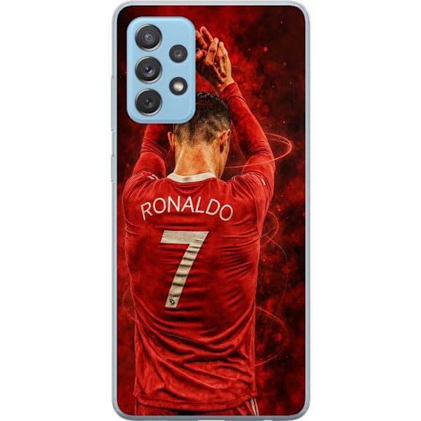 Samsung Galaxy A52 5G Genomskinligt Skal Ronaldo