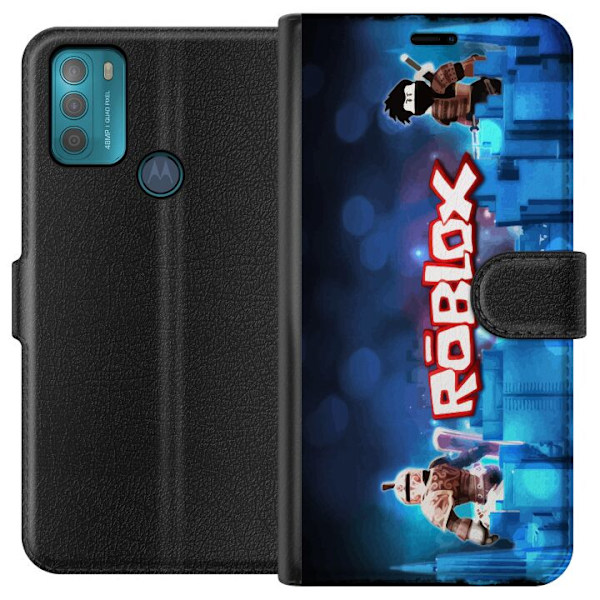 Motorola Moto G50 Tegnebogsetui Roblox