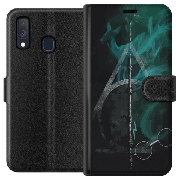 Kompatibelt Plånboksfodral till Samsung Galaxy A40 Harry Potter