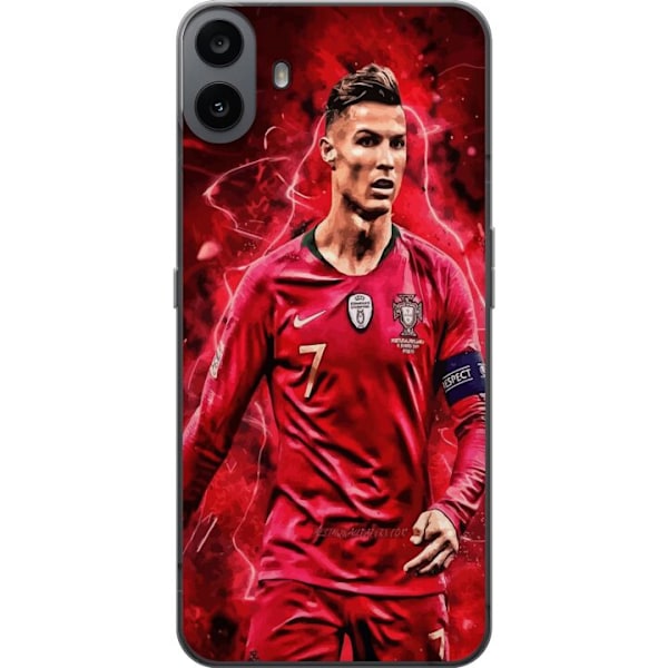 Nothing CMF Phone 1 Genomskinligt Skal Ronaldo Skills – CR7 Design för Äkta Supporters