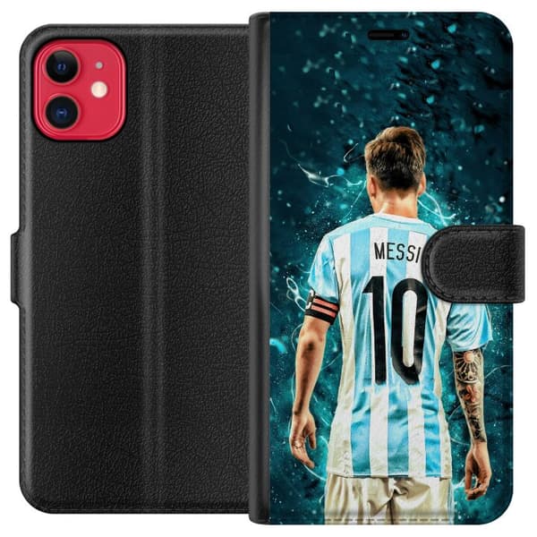 Yhteensopiva Lompakkokotelo Apple iPhone 11 Messi