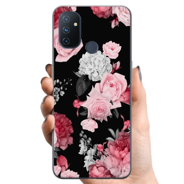 OnePlus Nord N100 TPU Mobilcover Floral Blomst