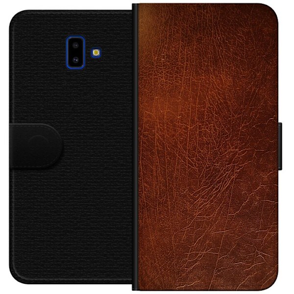 Samsung Galaxy J6+ Lompakkokotelo Nahka