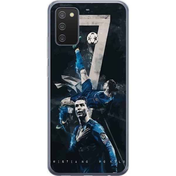 Samsung Galaxy A02s Genomskinligt Skal Ronaldo