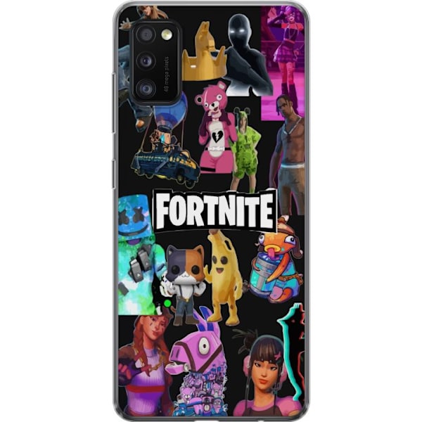 Samsung Galaxy A41 Gennemsigtig cover Fortnite