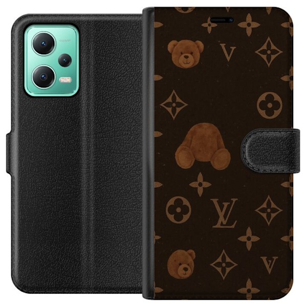 Xiaomi Redmi Note 12 Lompakkokotelo Plush Luxe