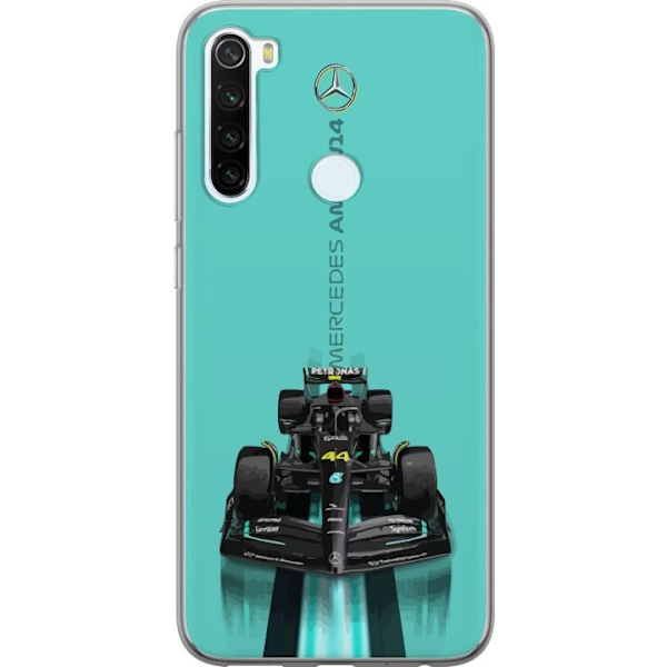 Xiaomi Redmi Note 8 Gennemsigtig cover Mercedes F1