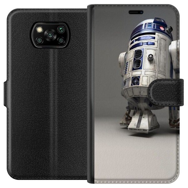 Xiaomi Poco X3 NFC Lompakkokotelo R2D2 Tähtien sota