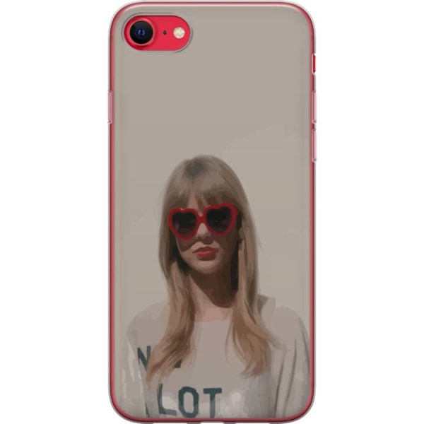 Apple iPhone SE (2020) Läpinäkyvä kuori Taylor Swift