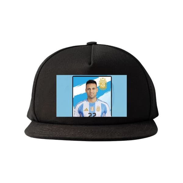 Snapback-lue svart one size